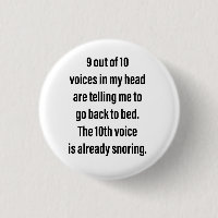 9 von 10 Button-Backed Voices