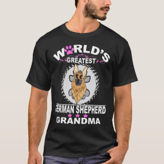 9 Weltbeste Deutsche Schäferhund-Oma 504 T-Shirt