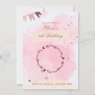 9e invitation anniversaire