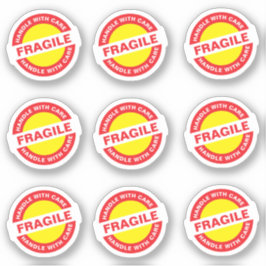 9PCS Ecommerce Fragile Stickers Aufkleber