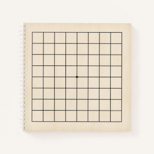 9x9 Goban für Puzzle & Games individuell anpassbar Notizbuch
