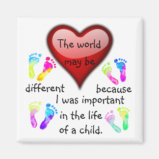 A0001.I war im Leben wichtig.Magnet.3 Magnet