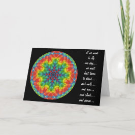 A05 Hot Air Balloon Card.1 Karte