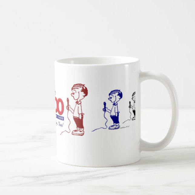 A10 - CDO Ansager "in der Stereo" Tasse (Rechts)