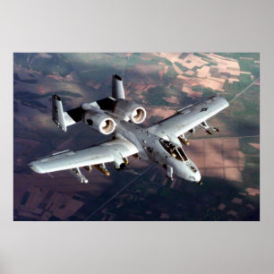A10 Plakat des Thunderbolt-II