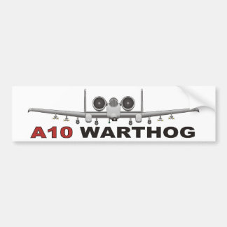 A10 Thunderbolt II das Warthog Autoaufkleber