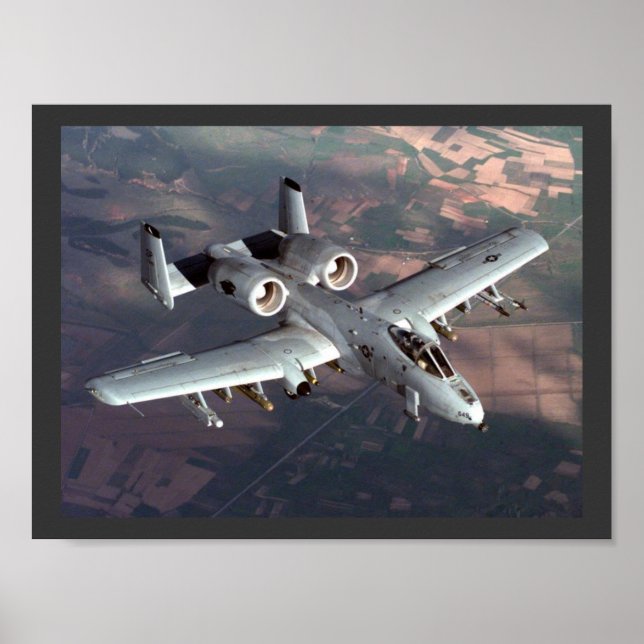 A10 THUNDERBOLT POSTER (Vorne)