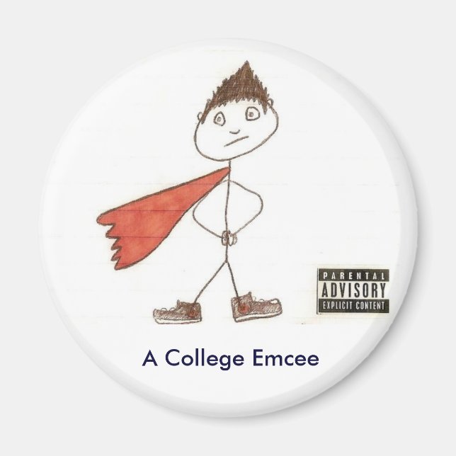 A1, A Uni Emcee Magnet (Vorne)