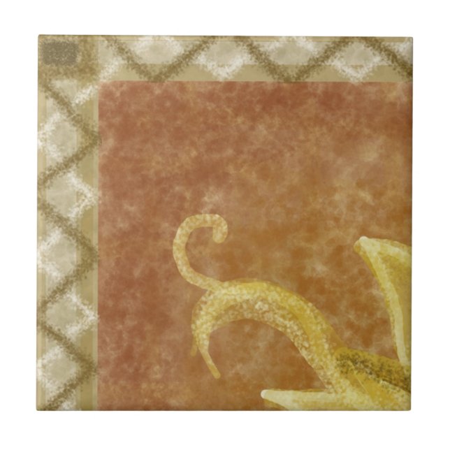 A1 - Sunface Wandgemälde, obersteslinks - A1 Fliese (Vorderseite)