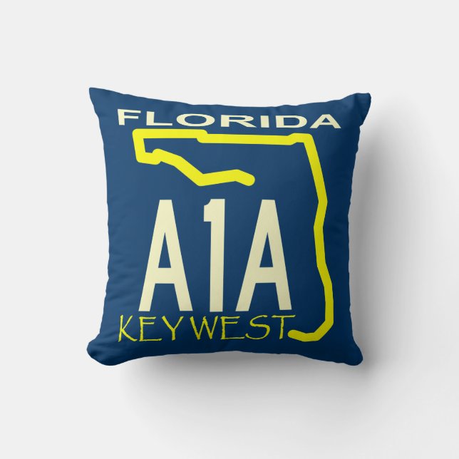 A1A Key West Kissen (Vorderseite)