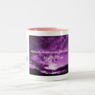 A1AD Hoffnung für eine Heilungs-Tasse Zweifarbige Tasse