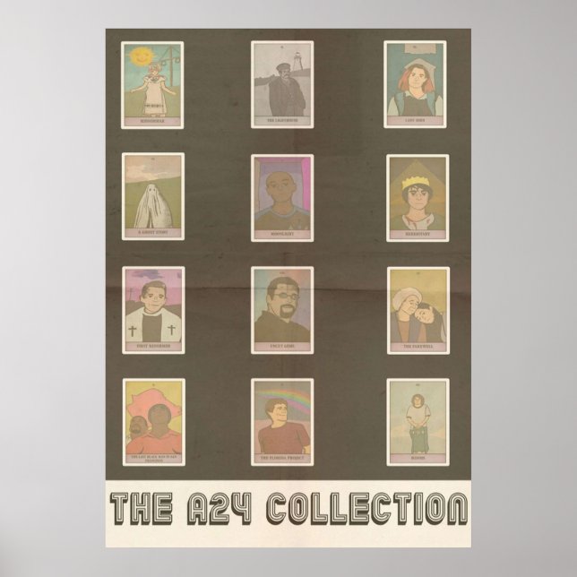 A24 Tarot Design Collection Poster (Vorne)