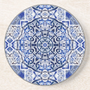 A30b keltischer kaleidoskopischer Untersetzer für