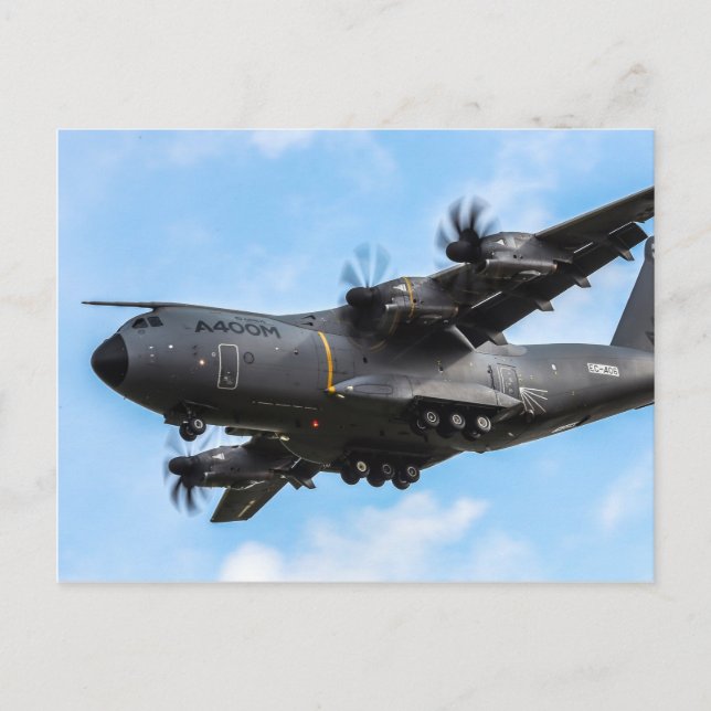 A400M-Luftfahrzeug Postkarte (Vorderseite)