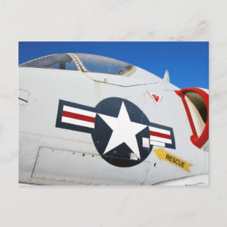 A4 Skyhawk Closeup Postkarte