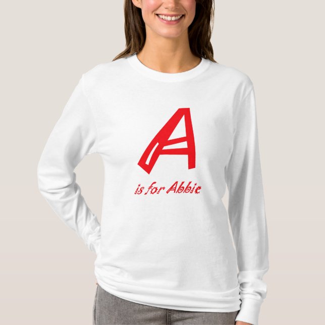 A4Abbie T-Shirt (Vorderseite)