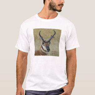 A5 Gabelbock Großer Bock Kopfschuss T-Shirt
