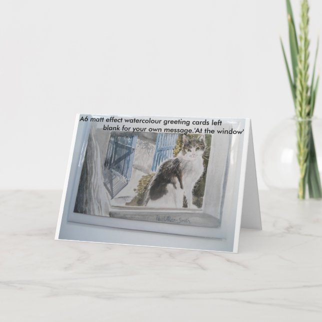 A6 Aquarellkarten Karte (Vorderseite)