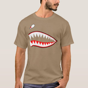 A-10 A10 Thunderbolb II 2 Warthog Hai Zähne Mout T-Shirt