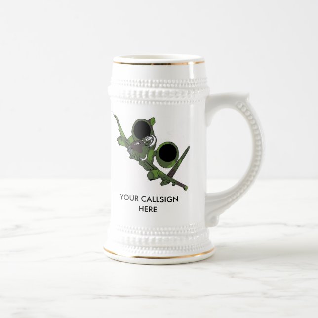 A-10 BIER STEIN BIERGLAS (Rechts)