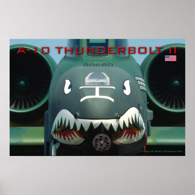 A-10-Bolzendoster Poster (Vorne)