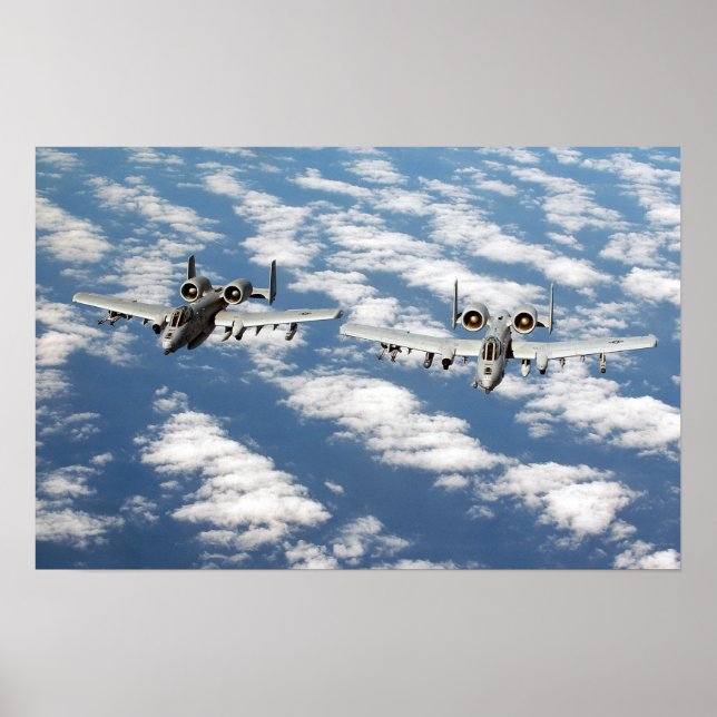 A-10 Thunderbolt II Poster (Vorne)
