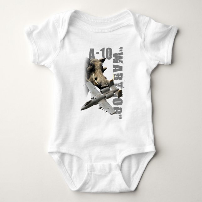 A-10 Warthog Baby Strampler (Vorderseite)