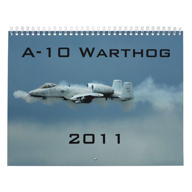 A-10 Warthog-Kalender Kalender (Titelbild)
