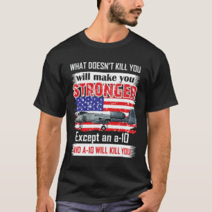 A-10 Warthog Thunderbolzen für den militärischen L T-Shirt