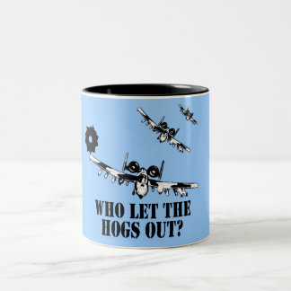 A-10 Warthog Zweifarbige Tasse