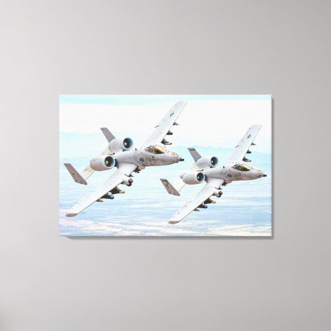 A-10C THUNDERBOLT II 24x36 Leinwanddruck (Vorderseite)