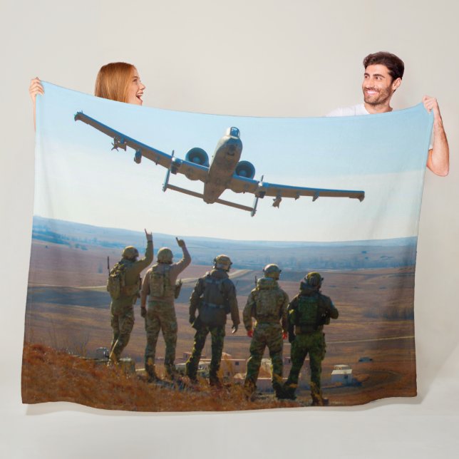 A-10C-THUNDERBOLT II FLEECEDECKE (Beispiel)