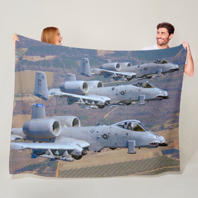 A-10C-THUNDERBOLT II FLEECEDECKE (Beispiel)