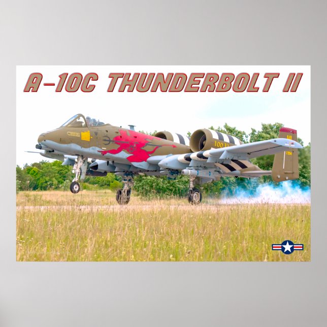 A-10C-THUNDERBOLT II POSTER (Vorne)