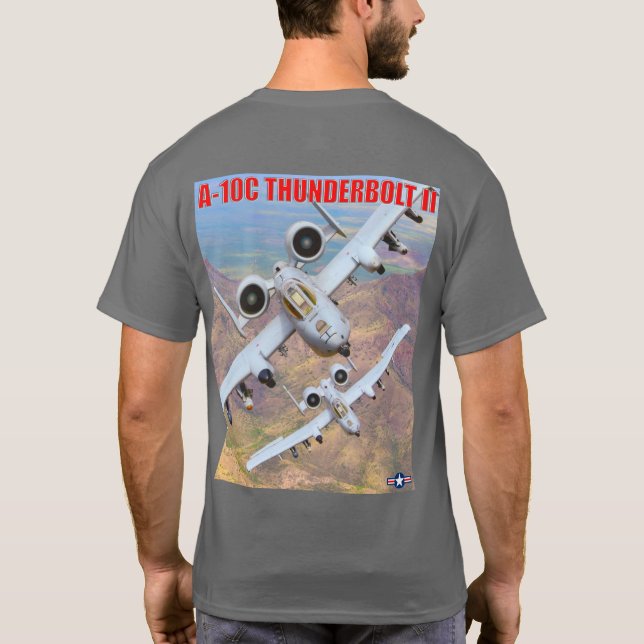 A-10C-THUNDERBOLT II T-Shirt (Rückseite)