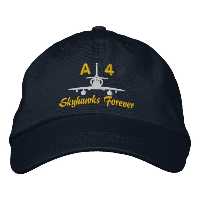 A-4 Golf Hat Bestickte Kappe (Vorderseite)