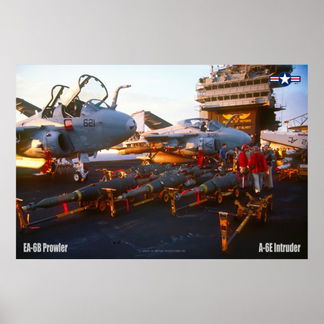 A-6E-INTRUDER und EA-6B-PROWLER Poster (Vorne)