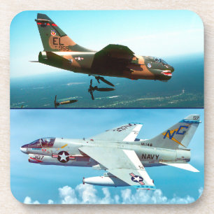A-7 CORSAIR II GETRÄNKEUNTERSETZER