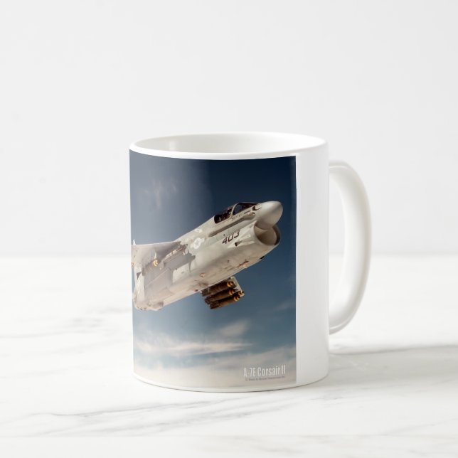 A-7E CORSAIR II KAFFEETASSE (VorderseiteRechts)
