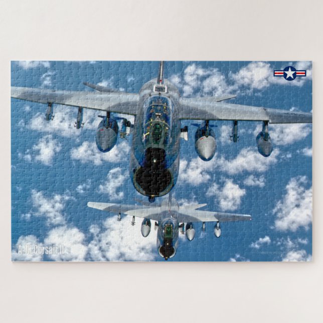 A-7K CORSAIR II (20x30 INCH) (Horizontal)