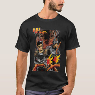 A.A.I. Wars image comique t-shirt noir