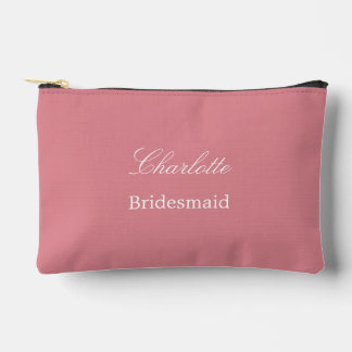 À Accessoires Élégante Pochette d'accessoires rose pâle
