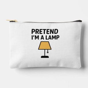 À Accessoires Faites comme si j'étais une lampe Pochette cosméti
