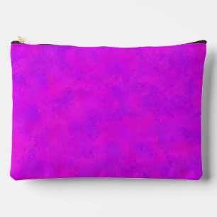 À Accessoires Pochette Accessoire Grande Motif Abstrait Rose Vio