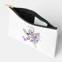 Pochette Accessoire Paisley Violet