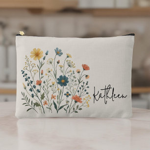 À Accessoires Pochette Cadeau Fleurs Personnalisées pour Demoise