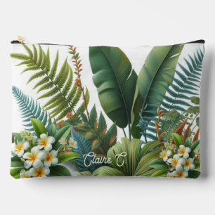 À Accessoires Pochette d'accessoires floraux de Plumeria tropica