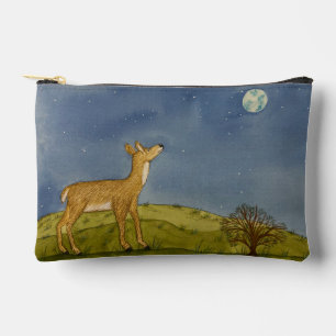 À Accessoires Pochette de Zipper Deer Stargazing