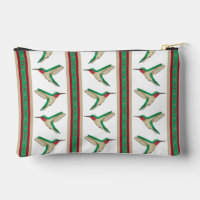 Pochette de Zipper Stripe de colibri