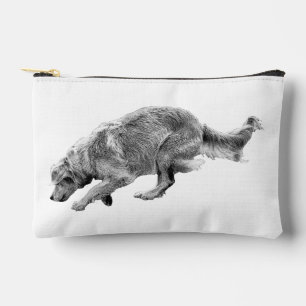 À Accessoires Pochette en silhouette ombragée : Dorée